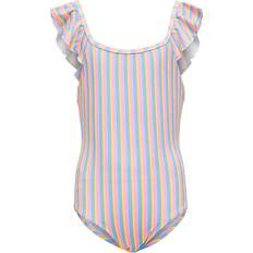 Gula Baddräkter Barnkläder Kids Only Koganna Frill Swimsuit ACC 134/140 fepojkar Baddräkter