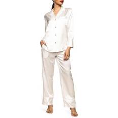 Nylon Pajamas Petite Plume Silk Pajamas