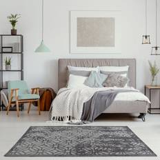 THE RUGS Carina Modern Washable Black