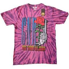 Guns N' Roses Kids Use Your Illusion Dye Wash T Shirt - Purple