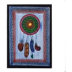 Cotton Wall Decorations Ancient Wisdom Handbrushed Cotton Art Dreamcather Wall Decor