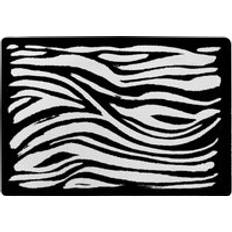 Zebra Carpets Zebra Zebra Print Designer Black