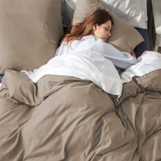 99rooms Beige, King 230 220 Duvet Cover