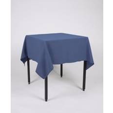 Hope Textiles Plain Square Airforce Tablecloth Blue