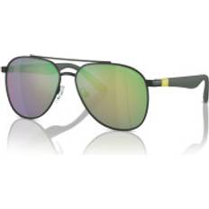 Emporio Armani Men Sunglasses Emporio Armani Kid Sunglasses - Metal Green/Grey Pilot