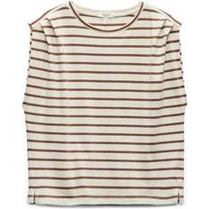 Natural - Women Tank Tops Rag & Bone Mica Stripe Tank