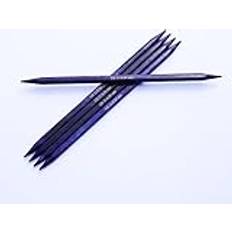 Knitting Needle Sets Knitting Needles Knitpro J'Adore Cubics Dubbelspetsade stickor Set om 5 Tränålar för strumpor Mössor Vantar Kort rundstickning 15 cm x 2,25 mm