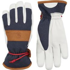 Blue - Skiing Gloves & Mittens Hestra Voss Czone 5 Finger Gloves - Navy