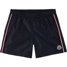 Bleu Maillots de bain Moncler Two-Tone Swim Shorts - Blue