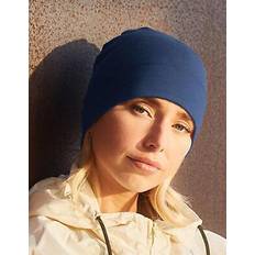 Beechfield Merino Beanie B370 Steel Blue One Colour: Steel Blue