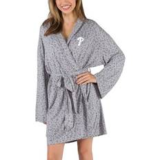 Gray - Women Nightgowns Concepts Sport Philadelphia Phillies Female Adult Women's Frill Hacci Knit Robe Gray