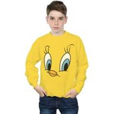 Looney Tunes Tweety Pie Face Sweatshirt Yellow 12-13 Years