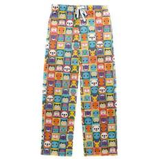 Men - White Pajamas BioWorld Men's White Pokemon Pajama Pants