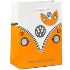 Puckator Gift Bag Medium Yellow Camper Bus VW T1 Volkswagen Yellow