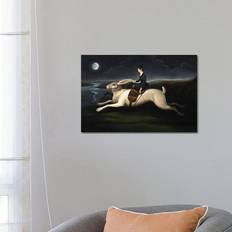 ClassicLiving Night Rider Canvas Painting Framed Art