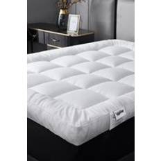 Ezysleep 4 Thick Super Soft Mattress Cover White