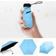 Umbrellas WQJNWEQ WQJNWEQ Flat Lightweight Umbrella Parasol Folding Sun Umbrella Mini Umbrella Sales