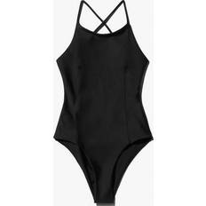 CDLP Badkläder CDLP Racer Swimsuit Black