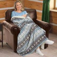 EasyLife Easylife Plush Sherpa Blankets Red