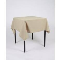 Hope Textiles Plain Square Stone Tablecloth Yellow