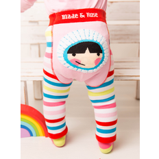 Babies - Leggings Trousers Children's Clothing Outlet Blade & Rose Little Skylar Leggings Unisex Leggings For Babies & Toddlers Sizes 0-4 Years Pink/Blue/White 0-6 Months