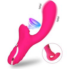 Sucking Vibrators Geni-Store ZD029-Red Sucking Vibrator Female For Women Clit Clitoris Sucker Vacuum Stimulator Dildo Sexy Toys