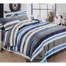 Cushion Mania Stripe Blue Duvet Cover