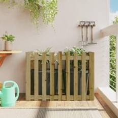 Garden Raised Bed with Fence Impregnated