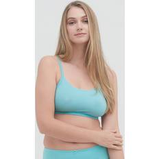 Living Crafts 2er-Pack Bio-Damen-Bustier "Ilenia" vichy lagoon, Gr