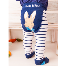Blade & Rose Peter Rabbit Navy Striped Leggings Unisex Leggings For Babies Toddlers Sizes 0-4 Years 6-12 Months