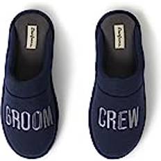 Dearfoams Herr best man som present till bröllopstofflor, brudgum crew X-bred, EU, brudgum crew