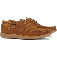 Suede Boat Shoes Barbour Men's Armada Suede Boat Shoe Cognac Suede