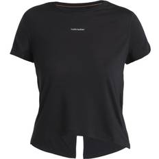 Merinowol - Vrouw T-shirts Icebreaker Cool-Lite Speed T-shirt - Black