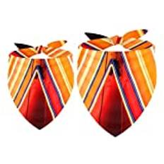 Walldor 2-pack hund bandana upplysta neonljus pojke