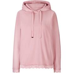 Heine Lace Trim Hoodie Hortensia