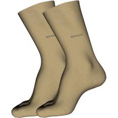 Strumpor BOSS Two Pack Regular Length Socks - Beige