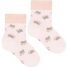 Steven Baby Unisex Funny Novelty Patterns Cotton Socks Paws Pink 6-12M