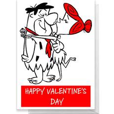 The Flintstones Valentines Greetings Card Large Card