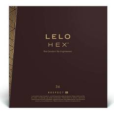 Lelo Hex Respect XL Large Extra Safe Condoms Bulk Packs 72 Condoms Sensation