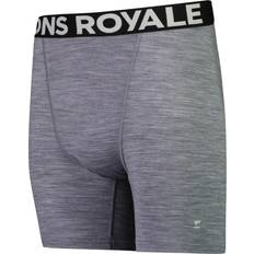 Lana merino - Uomo Intimo maschile Mons Royale Uomo Boxer Hold 'em - Grigio