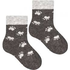 Steven Baby Unisex Funny Novelty Patterns Cotton Socks Paws Charcoal Grey 6-12M