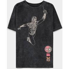 Marvel Barnkläder Spider-Man Official Marvel Spider-Man Kids Tie Dye Short Sleeved T-Shirts