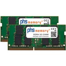 PHS-memory 32gb 2x16gb kit ram ddr4 passend für apple imac18,2 so dimm 2400mhz desktop