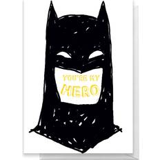 DC Comics Batman You're My Hero Greetings Card Large Card