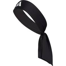 Elastane/Lycra/Spandex - Women Headbands Adidas Alphaskin Tie Headband, Black/White/2, One