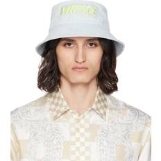 Versace Hüte Versace Embroidered Denim Hat - Denim