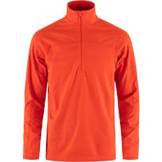 Fjällräven Abisko Lite Fleece Half Zip Sweater - Orange