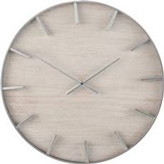 Celestial Silver White Wall Clock