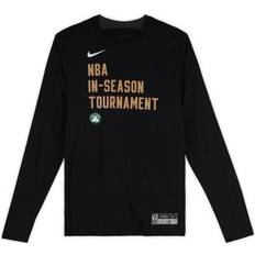 Game Jerseys Fanatics Authentic Boston Team-Issued Black Long Sleeve Shirt from 2023-24 NBA Season