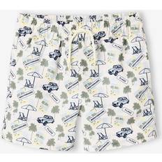 Beige Swim Shorts Children's Clothing Vertbaudet Printed Swim Shorts Beige